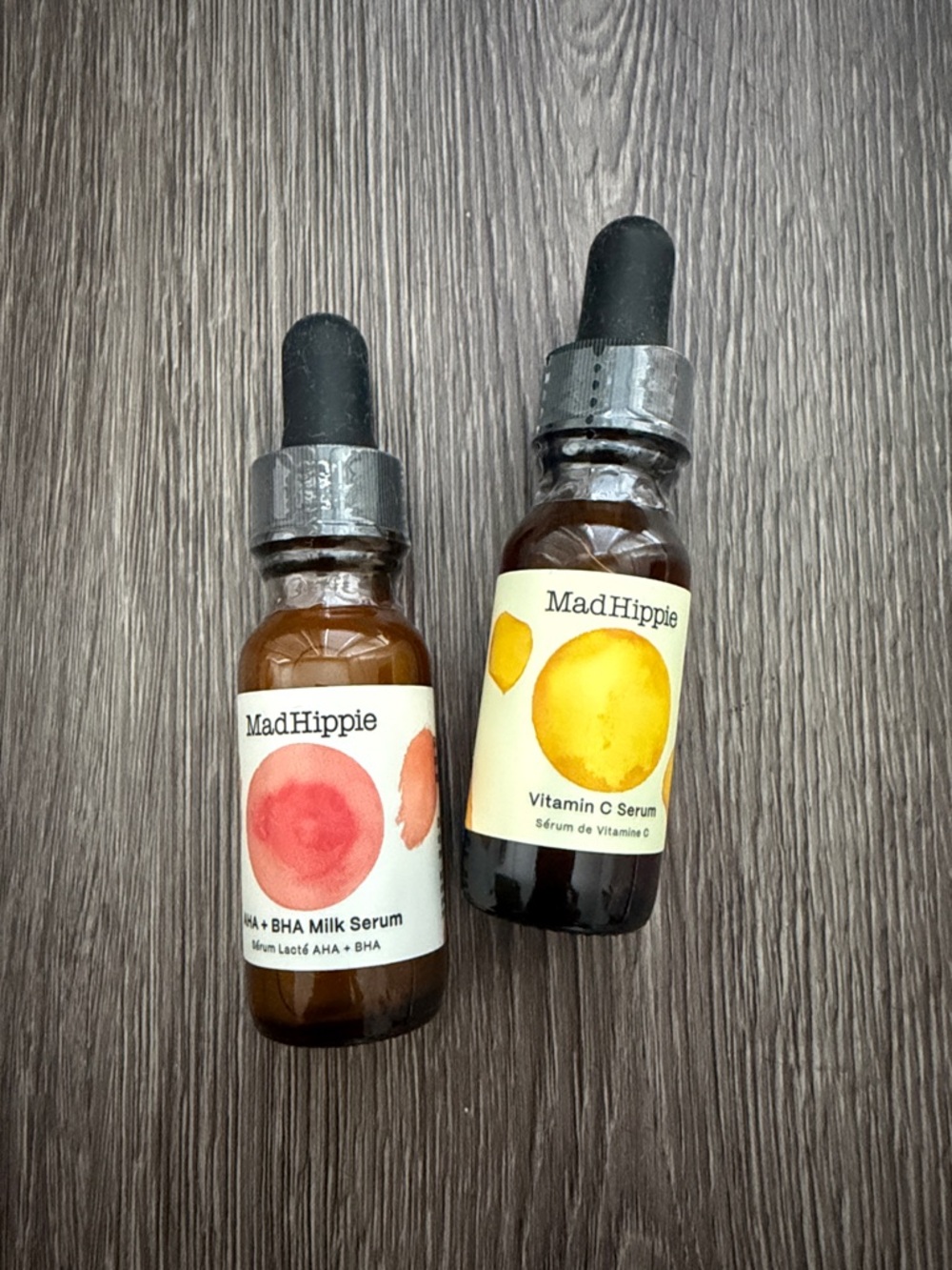 Mad Hippie Vitamin C Serum & AHA + BHA Milk Serum